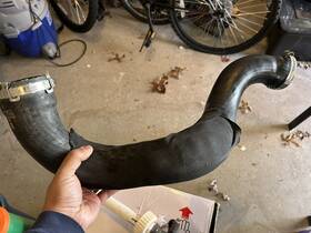 971.145.708.af Porsche 17-20 Oem Panamera 971 Right Side Air Pressure Hose Intercooler Pipe