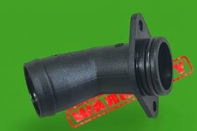 99610724700 Porsche 2000-08 Boxster Engine Air Injection Hose Flange Tube Pipe