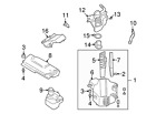 16576ar010 Q45 Infiniti Genuine Air Inlet