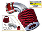 Si-bm-06rd-2a-l Racing Bmw Sport Air Intake Sytem Red Dry Filter