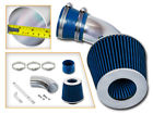 Si-cd-02bl-a2-l Racing Sport Ram Air Intake Kit Blue Filter For Cadillac