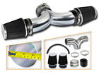 Si-ch-02ck-a4-l Racing Dual Ram Air Intake Kit Black Dry Filter For