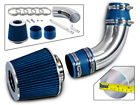 Si-ch-22bl-a2-l Racing Short Ram Air Intake Kit Blue Filter For Suzuki