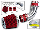 Si-ch-22rd-a4-l Racing Short Ram Air Intake Kit Red Filter For Suzuki