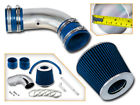 Si-pt-02bl-a3-l Racing Ram Air Intake Kit Blue Dry Filter For Chevrolet