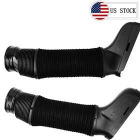 2720903682 Slaction Pair Of Air Intake Inlet Duct Hose For 2008-2012 Mercedes-benz C300 W204 W212