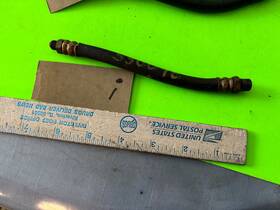 530096 Studebaker Oil Or Fuel Hose Pn 530096. Item 28062