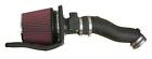Sum-f1138 Summit Racing Air Intake Black Tube Red Filter Ford Mustang