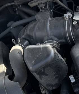 338.to1112 Toyota Air Intake Hose Tube 2009 10 11 12 Rav 4 2.5l