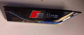 8w6853602bpuz Volkswagen Audi A5 8w6 S-line Fender Front Right Emblem 8w6853602b Oem
