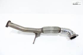 32224046 Volvo 2023 Xc40 B5 Awd 2.0l Gas Turbocharged Lower Exhaust Resonator Pipe Oem