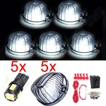 5* Roof Cab Marker Lens+wiring Pack+bright White 5730 Light Bulbs For Chevrolet. Fixed Price $18.98.