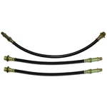55-57 Chevrolet All Models Front Rear Drum Brake Rubber Flex Hose Line Set 3 Pc. Fixed Price $52.00.