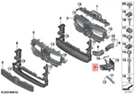 Genuine Bmw X1 U11 20IX Air Duct Displaced Radiator Left 51749883607. Fixed Price $57.22.