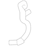 Genuine Subaru Air Hose 14865AA040. Fixed Price $55.29.