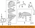 Gm Oem 19-23 Blazer Enginetransaxle Air Intake-intake Duct 42439397. Fixed Price $77.84.