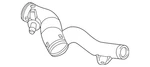 Genuine Volkswagen Engine Air Intake Hose 1J0-129-684-CB. Fixed Price $352.41.