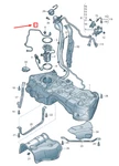 New Audi Q5 Fy Fuel Line 80A201220D Original No Import Duties To. Fixed Price $84.34.