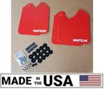 Sr 02-07 Mud Flaps Set Red W/ Hardware Kit & Custom Vinyl B. Fixed Price $55.00.