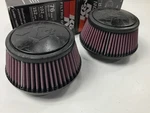 Dual Performance Cold Air Intake Filters K&n RU5288, 3" Inlet, Tall. Fixed Price $35.99.