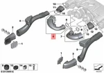 Genuine Bmw X5 G05 G07 50IX X7 Sav Filtered Air Duct Cyl. 1-4 13718672516. Fixed Price $132.42.