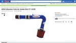 Aem 21-422B Induction Cold Air Intake 00-03 Dodge Neon. Fixed Price $280.00.