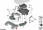 Genuine Bmw X5 X6 F15 F16 25DX 30DX 35DX 40DX Intake Duct 13718570289. Fixed Price $158.53.