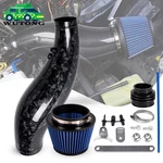 Forged Carbon Fiber Cold Air Intake Pipe Filter Kit 92-00 Honda Civic Eg Ek. Fixed Price $108.85.
