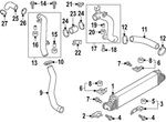 Genuine Mitsubishi Inter-cooler Hose 1505B072. Fixed Price $183.59.
