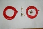 Honda CR250 Carburetor Vent Hose Kit Fuel Line. Fixed Price $14.99.