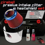 Reusable Fireball Cold Air Intake Filter And Heat Shield Kit Universal Ford. Fixed Price $69.99.