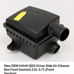 Oem Infiniti Q50 Air Cleaner Housing Lh Front 3.5L 3.7L V6 2016+ Genuine New. Fixed Price $229.48.