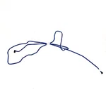 Bmw X3 F25 2.0I Fuel Pipe Mounting Scavenge Air Line 16137216541. Fixed Price $168.81.