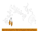 Ford Oem 05-07 Focus Front Suspension Components-brake Pads 5U2Z2V001L. Fixed Price $47.99.