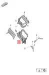 Genuine Porsche Taycan Y1A Fresh Air Intake Lhd 9J1815130B. Fixed Price $94.29.