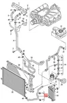 Audi A8 S8 Quattro 4H2 4H8 4HC 4HL Coolant Hose 4H0121059H 13-17 No Duty To. Fixed Price $55.09.