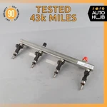 Maserati Granturismo M145 Fuel Injection Rail Line W/ Injectors Right Side Oem. Fixed Price $141.23.
