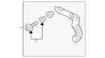 Genuine Volkswagen Intake Pipe 5Q0-129-565-K. Fixed Price $271.85.