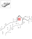 Genuine Porsche 718 Boxster Cayman 982 Suction Line 9A257309903. Fixed Price $218.36.