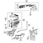 68413347AB Mopar Air Box Hose For Dodge Challenger Chrysler 300 Charger 2021. Fixed Price $40.20.