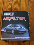 Scokd Racing Air Filter Super Power Flow Black Cold Intake. Fixed Price $20.00.