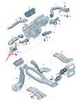 Audi Q5 Fy Air Duct For Instrument Panel Left Steering 80B819655. Fixed Price $36.73.