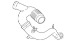 Genuine Ford Engine Air Intake Hose FL1Z-9C623-A. Fixed Price $467.61.