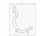 Genuine Mazda Evaporative Emissions System Lines PG66-13-97Z. Fixed Price $60.34.