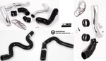 DO88 B284 Saab 9-3 2.8T V6 06-09 Black Hoses Intake Coolant Tank Charge Air Kit. Fixed Price $900.00.
