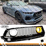 2024-2026 Ford Mustang S650 Gt Ecoboost Led Halo Rim Gloss Black Front Grill. Fixed Price $195.99.