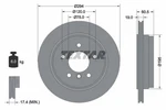Textar 92141703 Brake Disc For Bmw. Fixed Price $76.62.