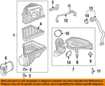 Gm Oem 17-25 ACADIA,BLAZER,XT5,XT6 Enginetransaxle Air Intake-pcv Hose 12649933. Fixed Price $22.78.