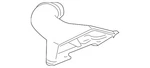 Genuine Mitsubishi Inlet Duct MN156483. Fixed Price $98.03.