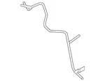 Genuine Nissan Vacuum Tube 11227-JA11B. Fixed Price $43.90.